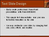 Financial09 PowerPoint Template text slide design