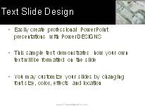 Financial18 PowerPoint Template text slide design