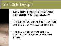 General05 PowerPoint Template text slide design