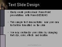 General08 PowerPoint Template text slide design