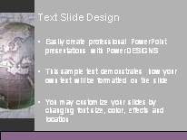 Global06 PowerPoint Template text slide design