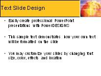 Global18 PowerPoint Template text slide design