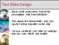 Global19 PowerPoint Template text slide design