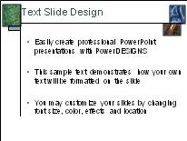 High_tech17 PowerPoint Template text slide design
