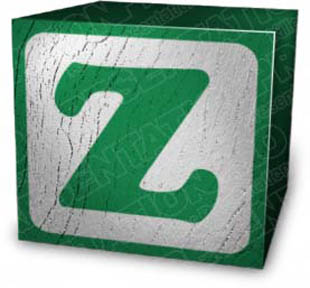 Download block z green PowerPoint Graphic and other software plugins for Microsoft PowerPoint