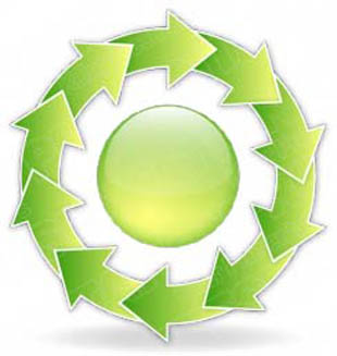 Download arrowcycle a 10green PowerPoint Graphic and other software plugins for Microsoft PowerPoint