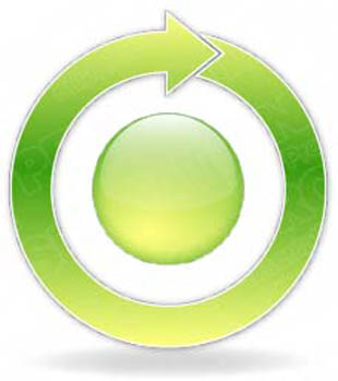 Download arrowcycle a 1green PowerPoint Graphic and other software plugins for Microsoft PowerPoint