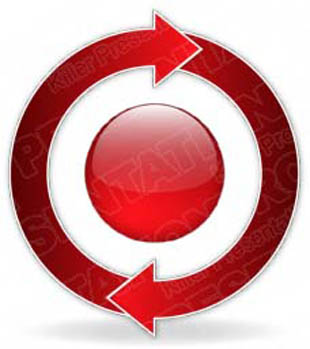 Download arrowcycle a 2red PowerPoint Graphic and other software plugins for Microsoft PowerPoint