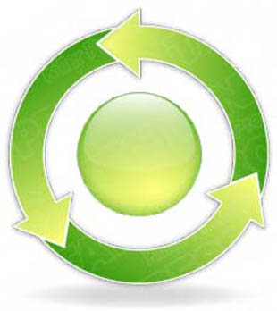 Download arrowcycle b 3green PowerPoint Graphic and other software plugins for Microsoft PowerPoint
