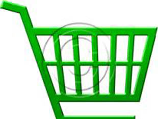 Shopping Cart Style Green PPT PowerPoint picture photo