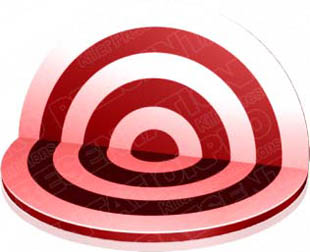 Download target 03 red PowerPoint Graphic and other software plugins for Microsoft PowerPoint