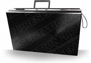 Download suitcase black front PowerPoint Graphic and other software plugins for Microsoft PowerPoint