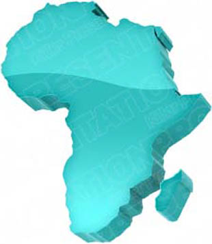 Download map africa teal PowerPoint Graphic and other software plugins for Microsoft PowerPoint