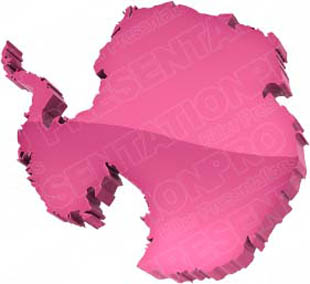 Download map antartica pink PowerPoint Graphic and other software plugins for Microsoft PowerPoint
