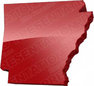 Download map arkansas red PowerPoint Graphic and other software plugins for Microsoft PowerPoint