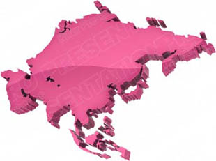 Download map asia pink PowerPoint Graphic and other software plugins for Microsoft PowerPoint