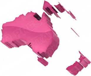 Download map australia pink PowerPoint Graphic and other software plugins for Microsoft PowerPoint