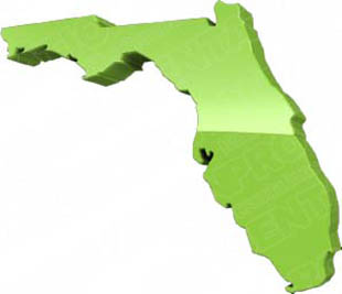 Download map florida green PowerPoint Graphic and other software plugins for Microsoft PowerPoint