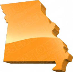 Download map missouri orange PowerPoint Graphic and other software plugins for Microsoft PowerPoint