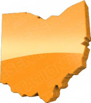 Download map ohio orange PowerPoint Graphic and other software plugins for Microsoft PowerPoint