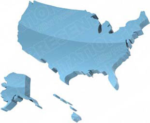 Download map usa light blue PowerPoint Graphic and other software plugins for Microsoft PowerPoint