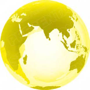 Download 3d globe asia yellow PowerPoint Graphic and other software plugins for Microsoft PowerPoint