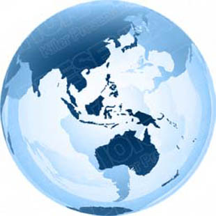 Download 3d globe australia blue PowerPoint Graphic and other software plugins for Microsoft PowerPoint