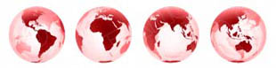 Download 3d globes red PowerPoint Graphic and other software plugins for Microsoft PowerPoint