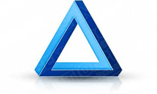 Download 3dtriangle01 blue PowerPoint Graphic and other software plugins for Microsoft PowerPoint