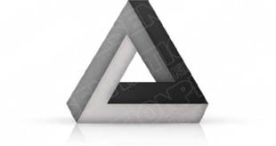 Download 3dtriangle04 gray PowerPoint Graphic and other software plugins for Microsoft PowerPoint