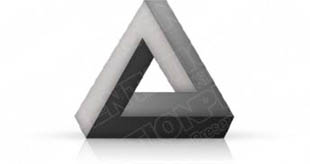 Download 3dtriangle05 gray PowerPoint Graphic and other software plugins for Microsoft PowerPoint