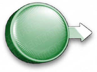 Download bottlecap top green PowerPoint Graphic and other software plugins for Microsoft PowerPoint