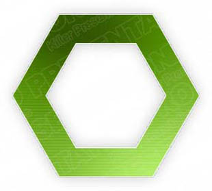 Download lined hexagon2 green PowerPoint Graphic and other software plugins for Microsoft PowerPoint