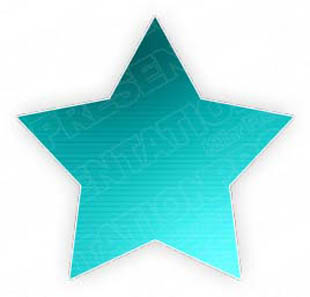 Download lined star1 teal PowerPoint Graphic and other software plugins for Microsoft PowerPoint