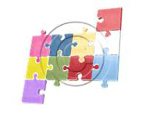 Puzzle 10 Multi Sketch PPT PowerPoint picture photo