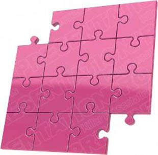 Download puzzle 14 pink PowerPoint Graphic and other software plugins for Microsoft PowerPoint