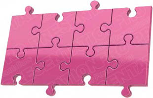Download puzzle 8 pink PowerPoint Graphic and other software plugins for Microsoft PowerPoint