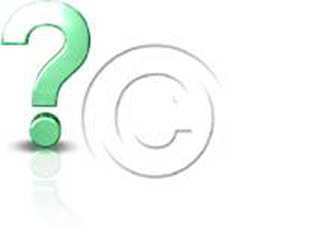 Questionmark Green PPT PowerPoint picture photo