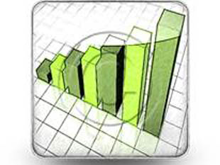 Bar Increase Green Square Color Pencil PPT PowerPoint Image Picture