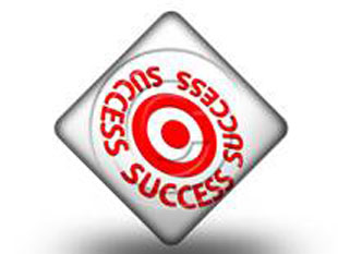 Success On Target DIA PPT PowerPoint Image Picture