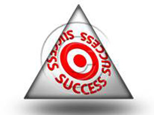 Success On Target TRI PPT PowerPoint Image Picture