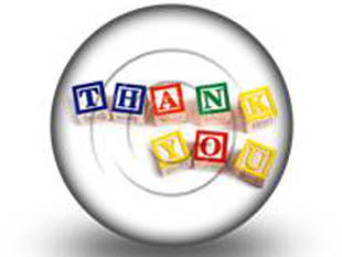 Thankyou Blocks S PPT PowerPoint Image Picture