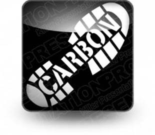 Download carbon footprint 02 b PowerPoint Icon and other software plugins for Microsoft PowerPoint