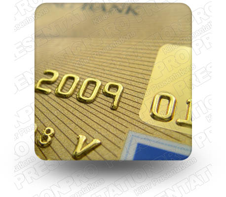 Credit Card 01 Square PPT PowerPoint Image Picture