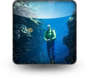 Download scuba diver b PowerPoint Icon and other software plugins for Microsoft PowerPoint