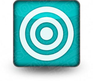 Download bullseye teal PowerPoint Icon and other software plugins for Microsoft PowerPoint