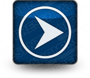 Download button forward blue PowerPoint Icon and other software plugins for Microsoft PowerPoint