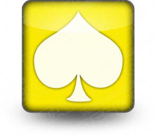 Download card spade yellow PowerPoint Icon and other software plugins for Microsoft PowerPoint