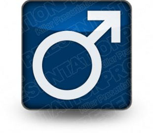 Download gendermale blue PowerPoint Icon and other software plugins for Microsoft PowerPoint