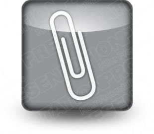 Download paperclip gray PowerPoint Icon and other software plugins for Microsoft PowerPoint